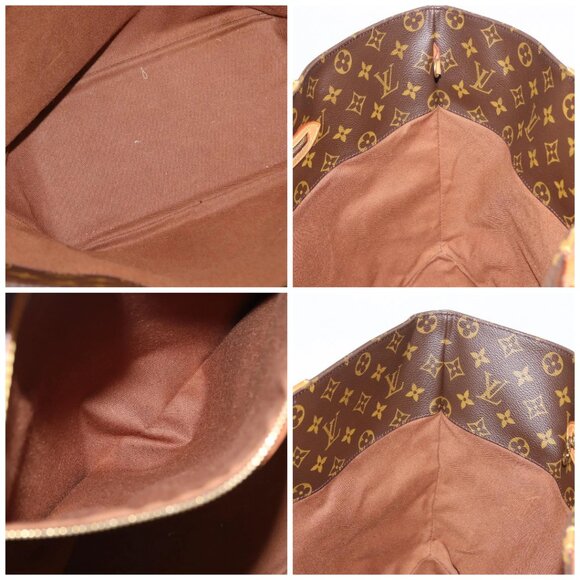 LOUIS VUITTON Monogram Sac Shopping Tote Bag M51108 LV Auth 121334 - Picture 16 of 16